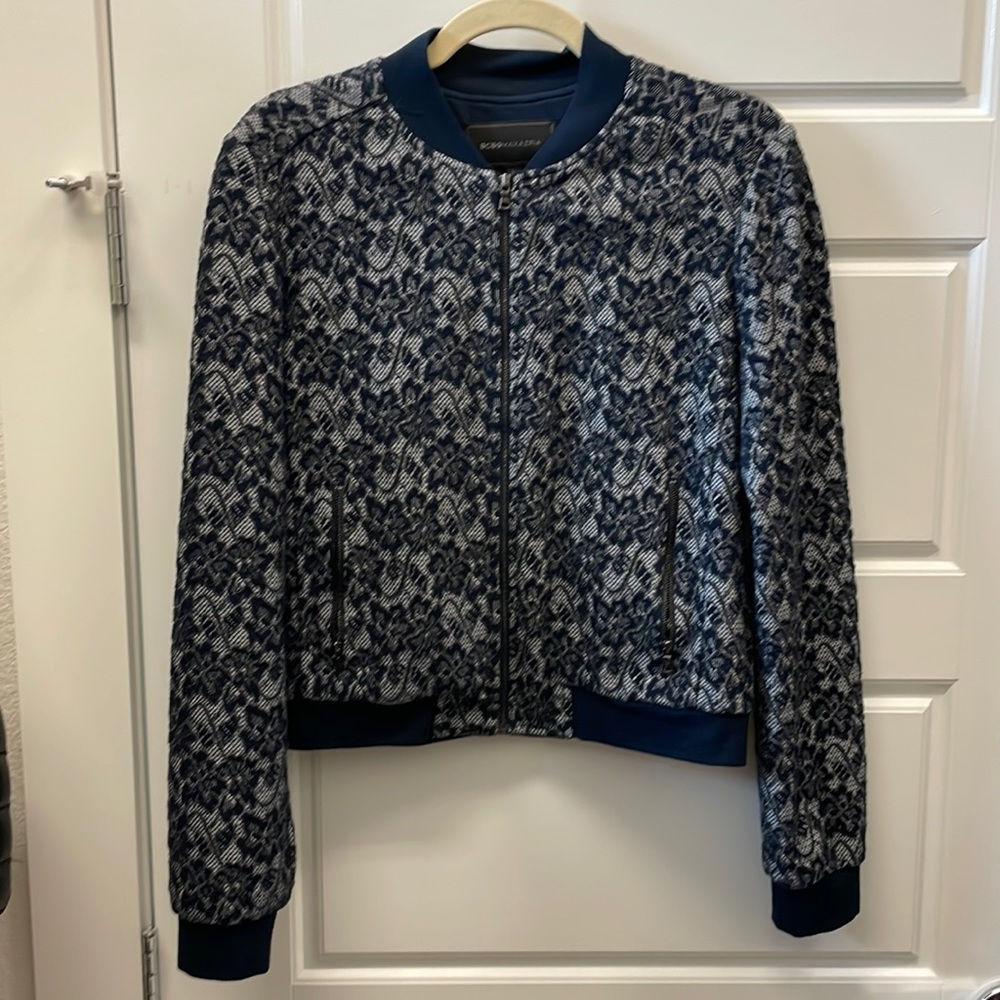 Floral BCBG Bomber Jacket